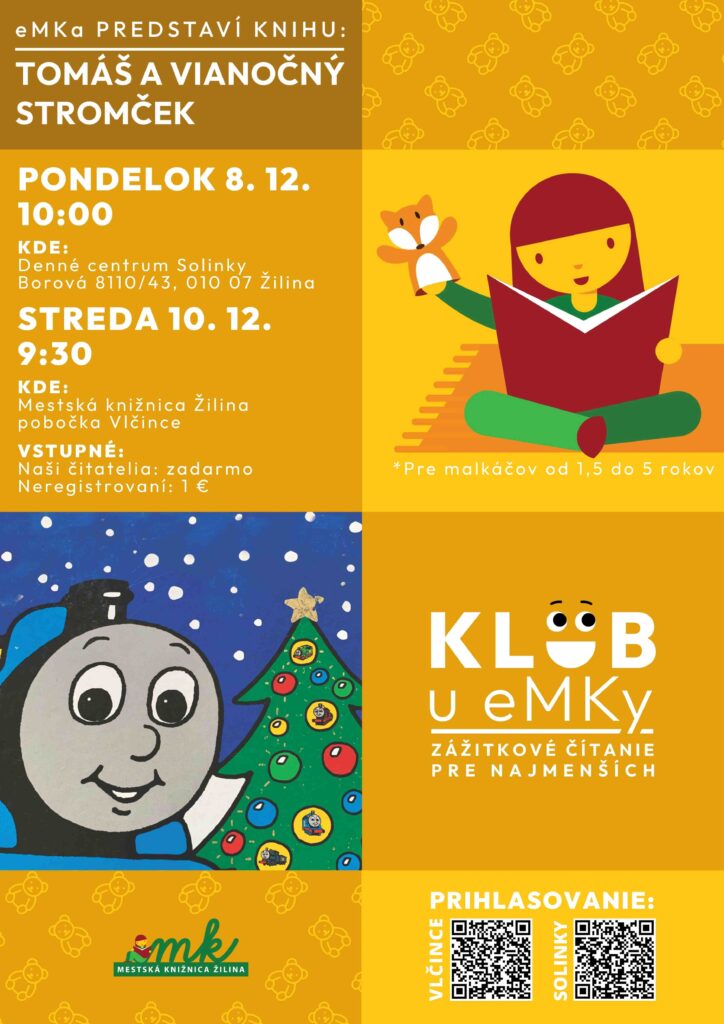 "2025-12-10_Klub_u_eMKy_Tomas_a_vianocny_stromcek_plagat"