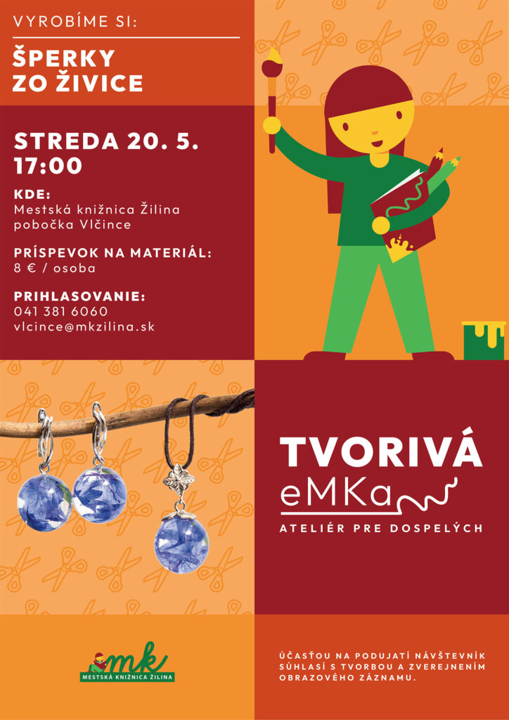 "2026-05-20_Tvoriva_eMKa_Sperky_zo_zivice_plagat"