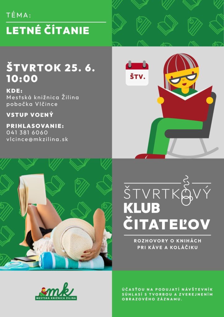 "2026-06-25_Stvrtkovy_klub_citatelov_Letne_citanie_plagat"