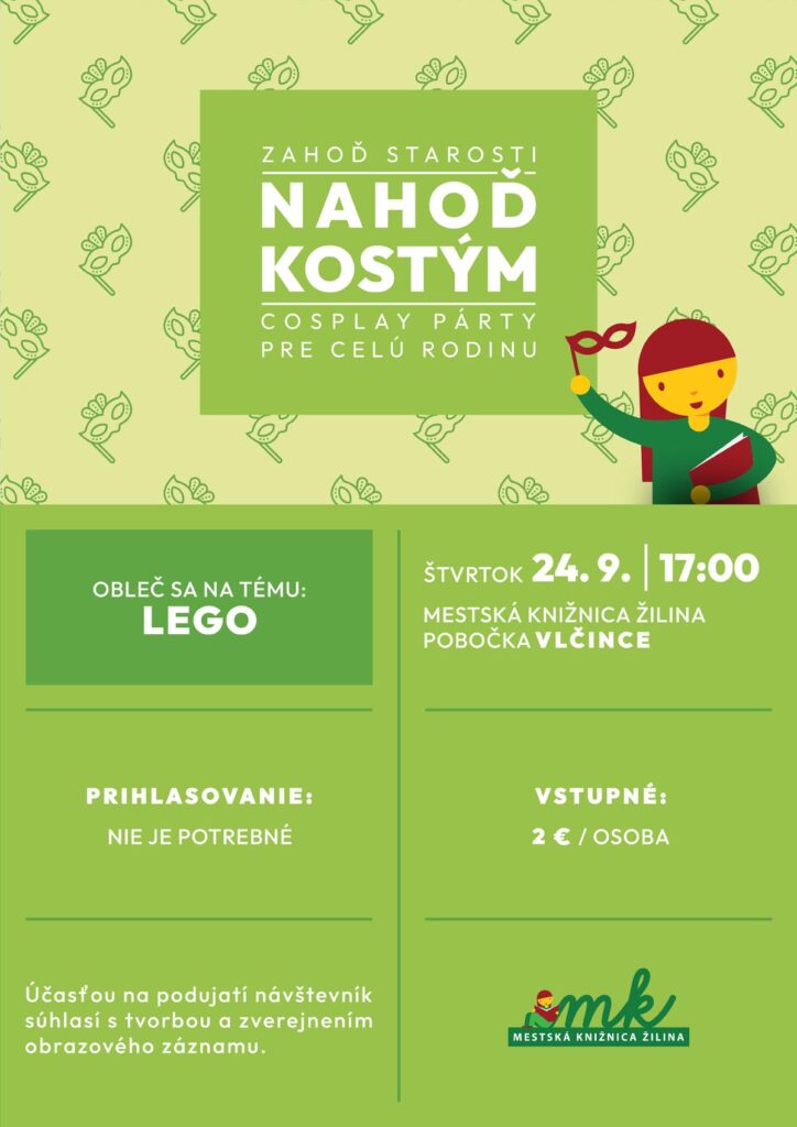 "2026-09-24_Zahod-starosti-nahod-kostym_Lego_plagat"